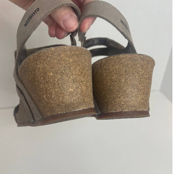 Mephisto Women's Minoa Wedge Sandal Size EU 37 / US 7 - Picture 9 of 11